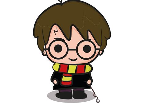 cartoon harry potter character|harry potter characters drawing easy.